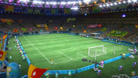 The Maracanã Stadium, as pictured in Mario & Sonic at the Rio 2016 Olympic Games (Wii U).