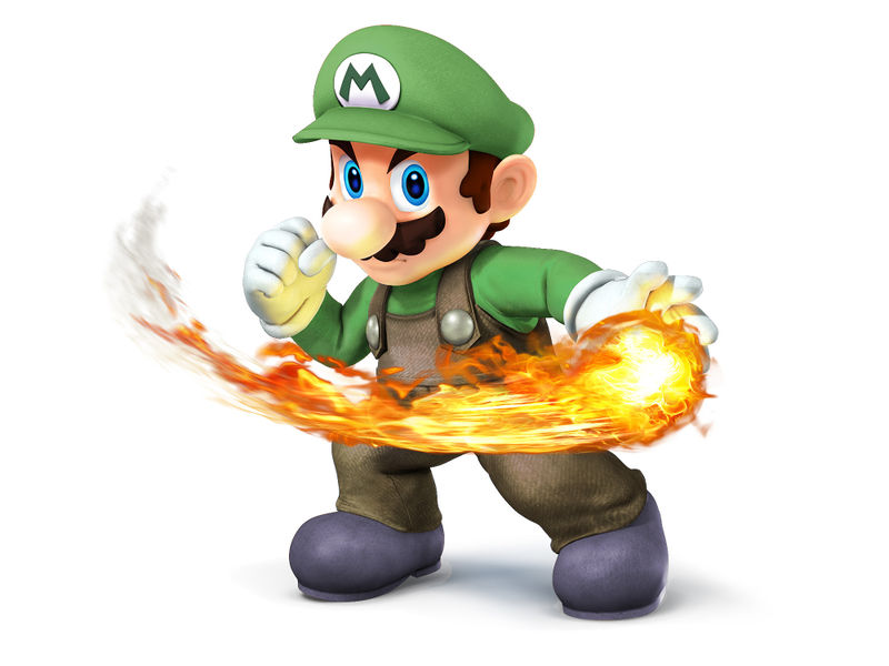 File:Mario SSB4 Artwork - Green.jpg