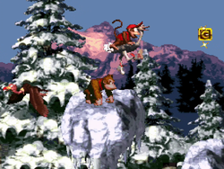 The image for "Northern Hemispheres" from Donkey Kong Country on Nintendo Music.