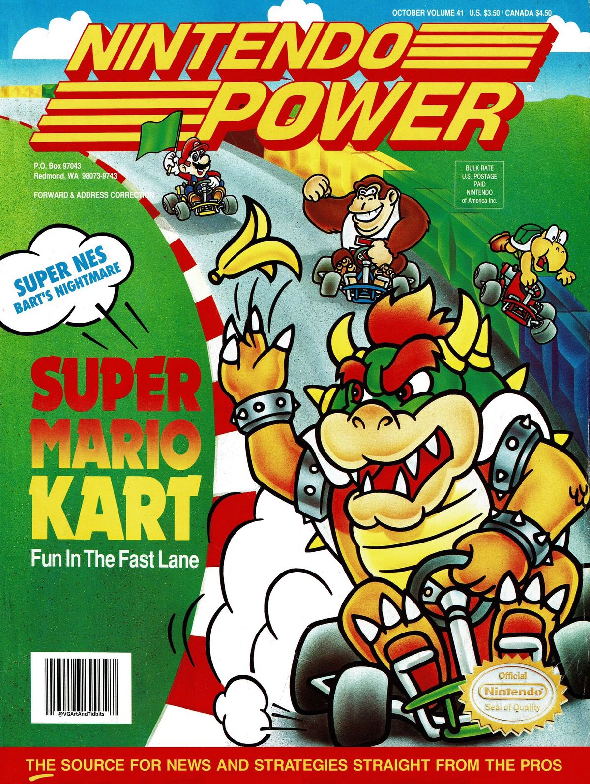 File Np Volume 41 Cover Super Mario Wiki The Mario Encyclopedia