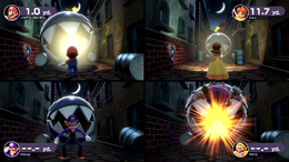 Night Light Fright in Mario Party Superstars.