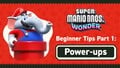 Banner of an article on nintendo.com about the power-ups of Super Mario Bros. Wonder