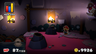 Location of the 32nd hidden block in Paper Mario: Color Splash, not revealed.