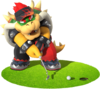 Bowser character sticker for the Mario Golf: Super Rush trophy in the Trophy Creator application