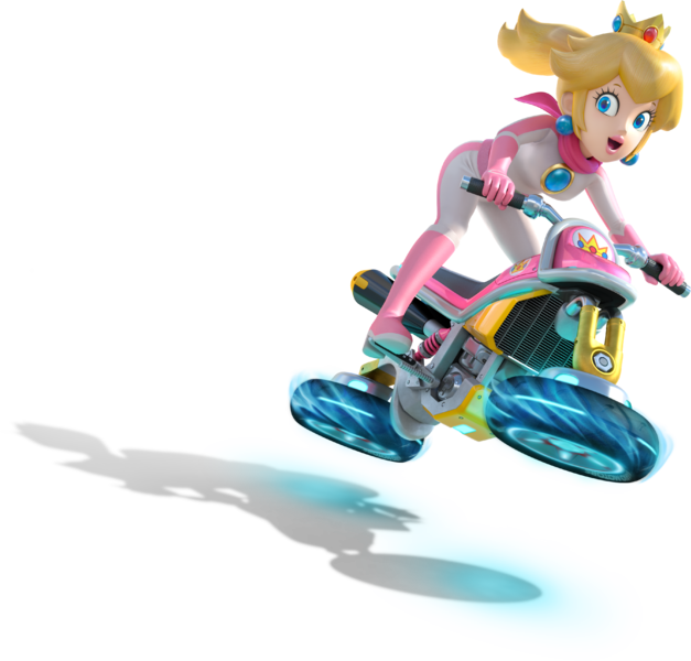 File:Princess Peach - Mario Kart 8.png