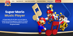 Super Mario Music Player