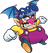 Artwork of King Dragon Wario from Virtual Boy Wario Land.