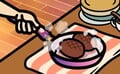 5-Volt cooking hamburgers