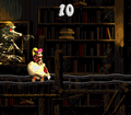 The Kackle with a yellow bandana in Donkey Kong Country 2: Diddy's Kong Quest