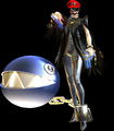 With the Chain Chomp weapon in Bayonetta 2