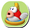 Cheep Cheep Fountain souvenir in the Duty-Free Shop from Mario Party 7