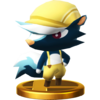 Kicks trophy from Super Smash Bros. for Wii U