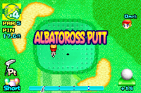 "Albatross" misspelled in Mario Golf: Advance Tour