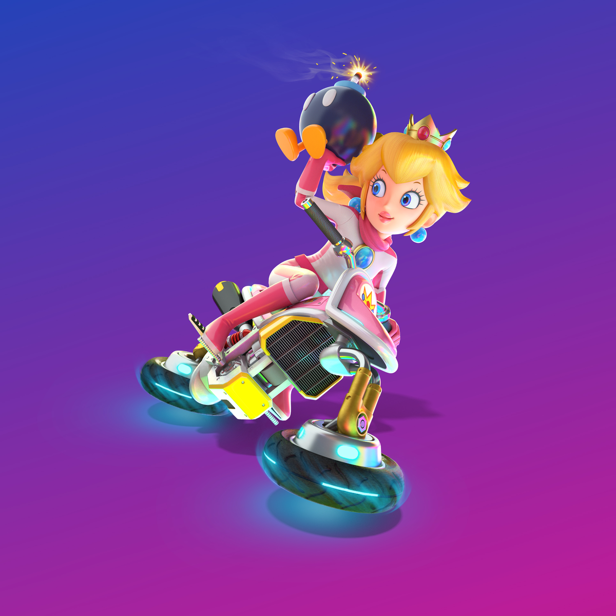 File:MK8 Deluxe Art - Peach.png - Super Mario Wiki, the Mario encyclopedia