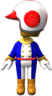 Toad Mii Racing Suit from Mario Kart Tour