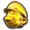 Gold Mario's icon from Mario Kart Tour.