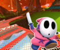 The course icon of the R/T variant with Pink Shy Guy (Ninja)