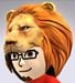 Lion Hat for a Mii Fighter
