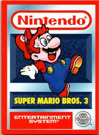 One of the Nintendo Collector Cards