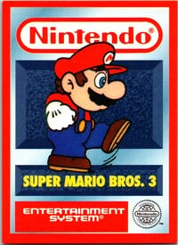 One of the Nintendo Collector Cards