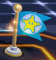 A Checkpoint Flag activated by Rosalina