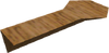 Model of the rotating bridge from Super Mario 64.