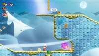 The first 10-flower coin in Bloomps of the Desert Skies in Super Mario Bros. Wonder