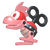 Sprite of the icon for a Blasta Mechakoopa in the New Super Mario Bros. U style of Super Mario Maker 2. It appears in the user-interface for editing mode.