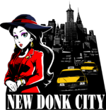 New Donk City sticker from Super Mario Odyssey.