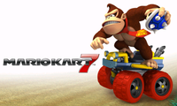 Title screen with Donkey Kong