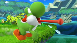 Yoshi's Egg Lay in Super Smash Bros. for Wii U.