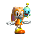 A decal of Cheese and Cream from Mario & Sonic at the Olympic Winter Games (Wii)