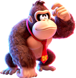 Artwork of Donkey Kong in Donkey Kong Bananza