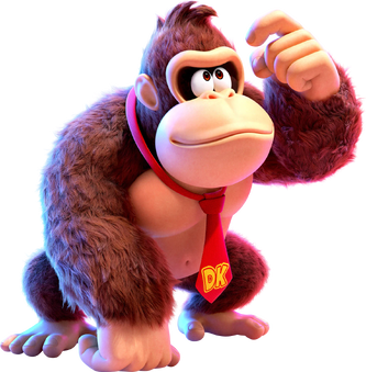 Artwork of Donkey Kong in Donkey Kong Bananza