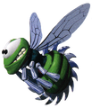 Artwork of a green Buzz