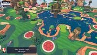 Hole 8 of Shelltop Sanctuary's Special layout from Mario Golf: Super Rush
