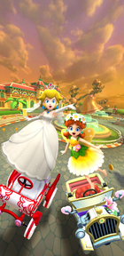 Princess Tour image from Mario Kart Tour
