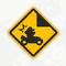 A sticker in Mario Kart World