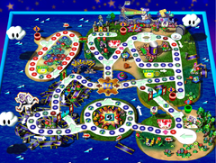 Waluigi's Island from Mario Party 3