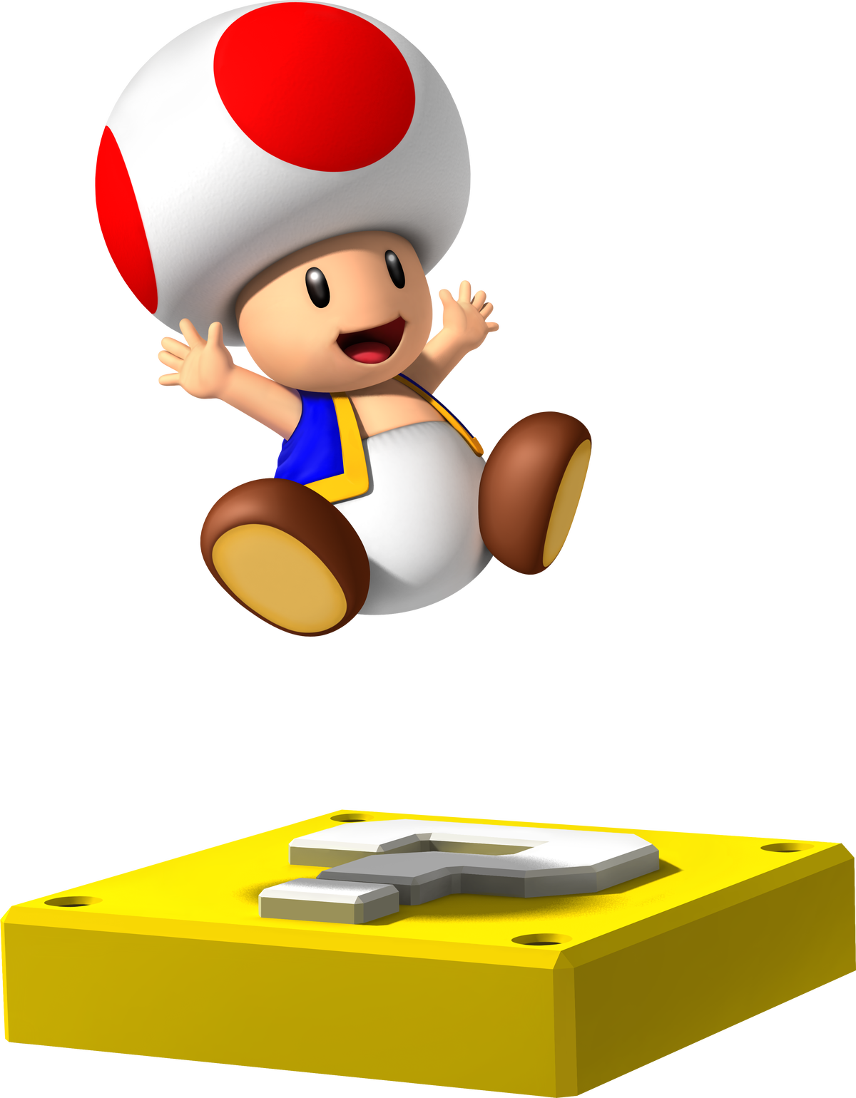 File:MP9 Toad Playing Fungi Frenzy Artwork.png - Super Mario Wiki, the ...