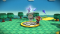Mario reassembles the Mini Paint Star