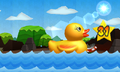 The Rubber Ducky swimming into the enemies