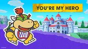 Paper Mario: The Origami King Father's Day e-card featuring Bowser Jr.