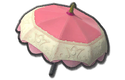 Peach Parasol glider, from Mario Kart 8.