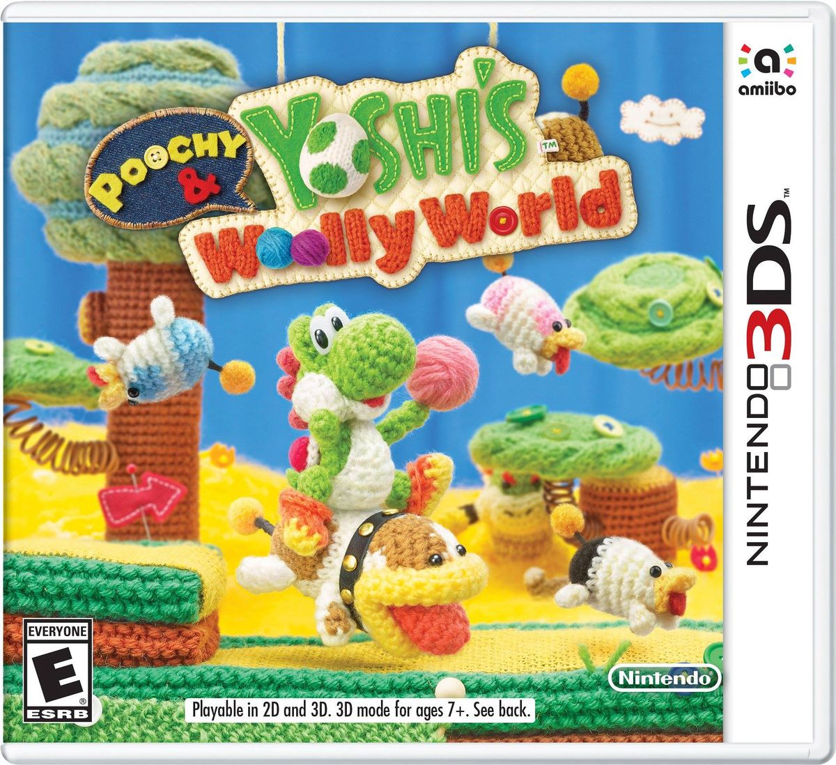 Switch yoshi store woolly world