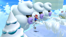 Screenshot of Ty-foos in Super Mario 3D World.