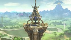 The Great Plateau Tower in Super Smash Bros. Ultimate