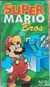 Cover of the second VHS titled Super Mario Bros. №2