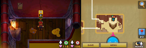 Ninth block in Teehee Valley of Mario & Luigi: Superstar Saga + Bowser's Minions.