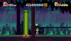 Last ? Block in The Underwhere of Super Paper Mario.